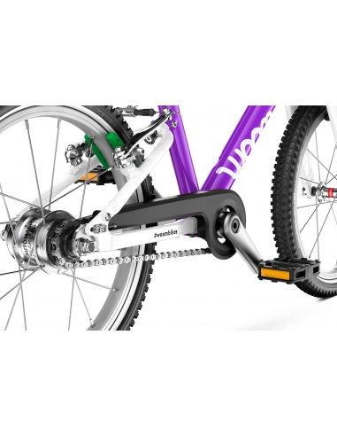 Rower dziecięcy Woom 3 AUTOMAGIC Purple (16") fioletowy (z automatyczną przerzutką)