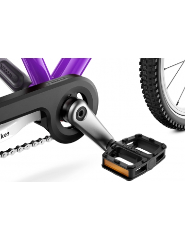 Rower dziecięcy Woom 3 AUTOMAGIC Purple (16") fioletowy (z automatyczną przerzutką)