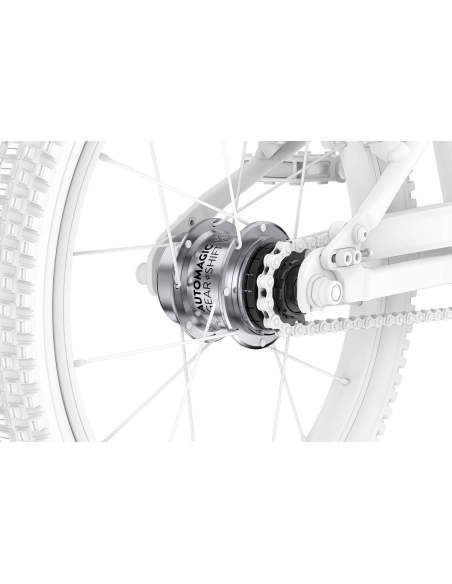 Rower dziecięcy Woom 3 AUTOMAGIC Purple (16") fioletowy (z automatyczną przerzutką)