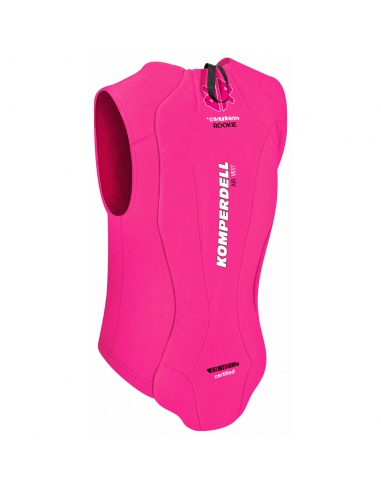 Kamizelka ochraniacz narciarski pleców i tułowia "żółw" Komperdell Air Vest Junior Pink