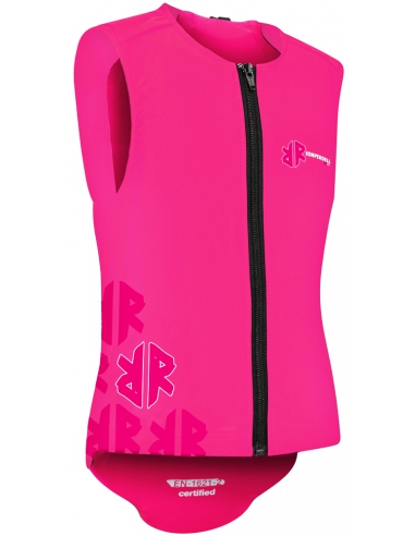 Kamizelka ochraniacz narciarski pleców i tułowia "żółw" Komperdell Air Vest Junior Pink