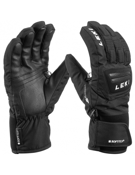 Rękawice narciarskie Leki Griffin S Junior (pięciopalczaste) Black