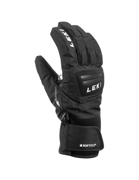 Rękawice narciarskie Leki Griffin S Junior (pięciopalczaste) Black