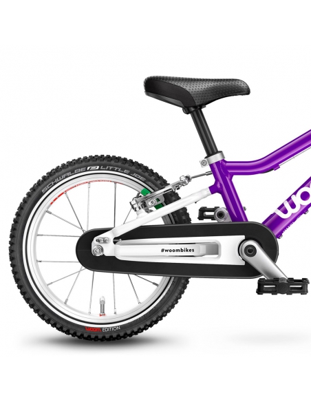 Rower dziecięcy Woom 2 Purple (14") fioletowy Rower dziecięcy Woom 2 Purple (14") fioletowy