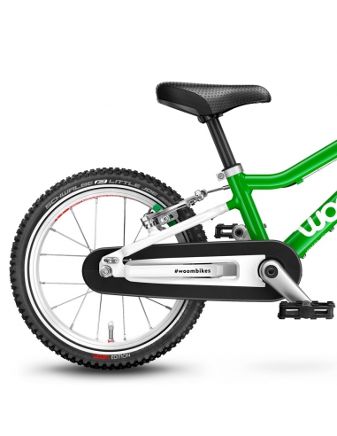 Rower dziecięcy Woom 2 Green (14") zielony