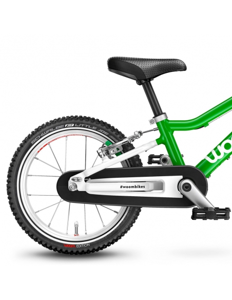 Rower dziecięcy Woom 2 Green (14") zielony