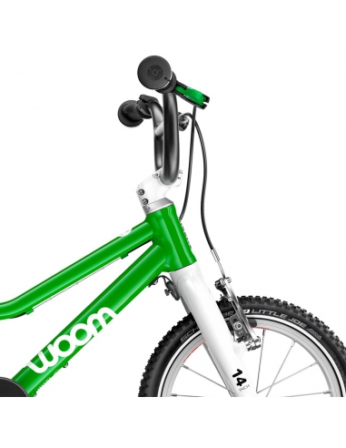Rower dziecięcy Woom 2 Green (14") zielony