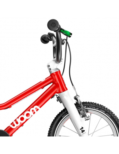 Rower dziecięcy Woom 2 Red (14") czerwony