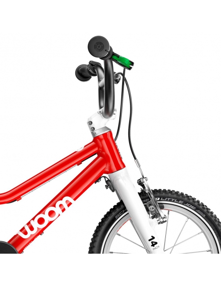 Rower dziecięcy Woom 2 Red (14") czerwony