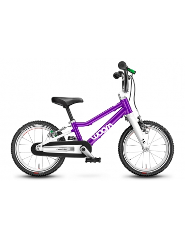 Rower dziecięcy woom 2 ORIGINAL Purple (14")...