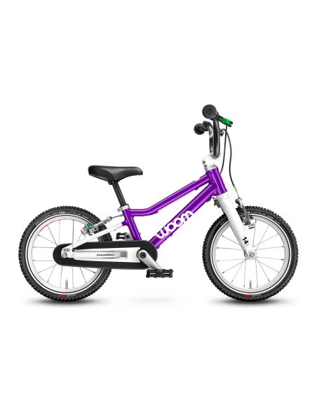 Rower dziecięcy woom 2 ORIGINAL Purple (14") fioletowy