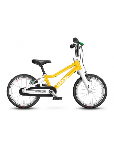 Rower dziecięcy woom 2 ORIGINAL Yellow (14") żółty