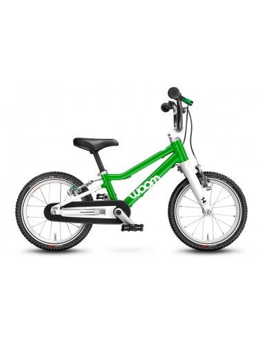 Rower dziecięcy woom 2 ORIGINAL Green (14")...