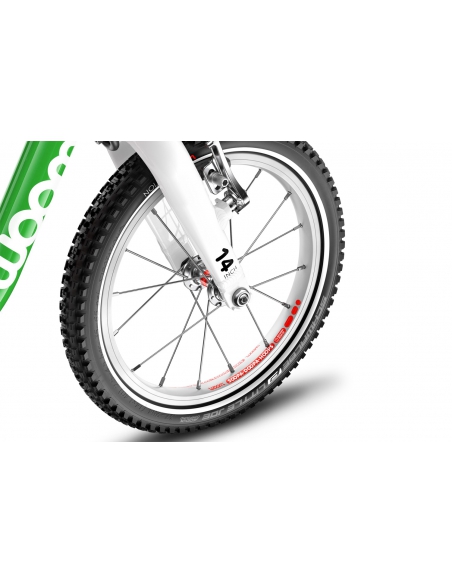 Rower dziecięcy woom 2 ORIGINAL Green (14") zielony