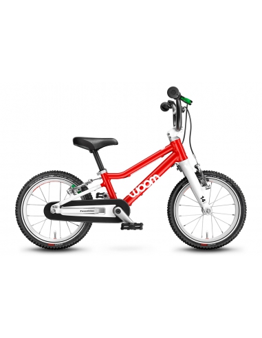Rower dziecięcy Woom 2 Red (14") czerwony