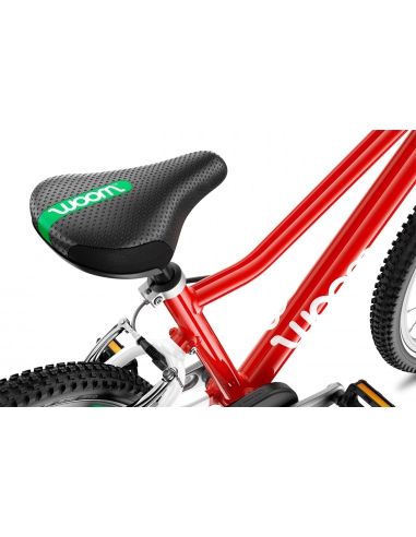Rower dziecięcy Woom 2 Red (14") czerwony