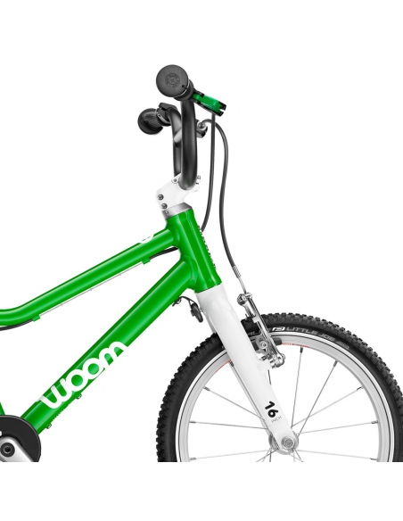 Rower dziecięcy Woom 3 Green (16") zielony