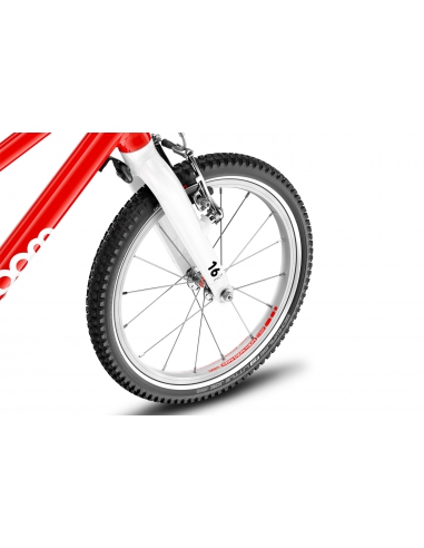 Rower dziecięcy Woom 3 AUTOMAGIC Red (16") czerwony (z automatyczną przerzutką)