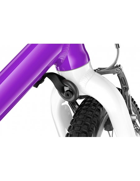 Rower dziecięcy Woom 3 AUTOMAGIC Purple (16") fioletowy (z automatyczną przerzutką)