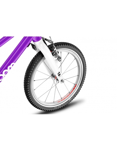 Rower dziecięcy Woom 3 AUTOMAGIC Purple (16") fioletowy (z automatyczną przerzutką)