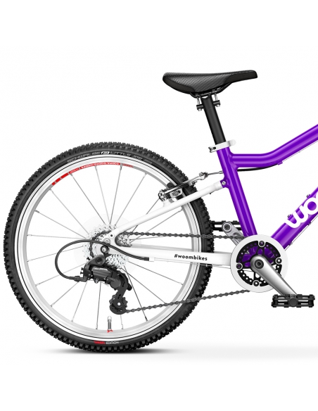 Rower dziecięcy Woom 4 Purple (20") fioletowy