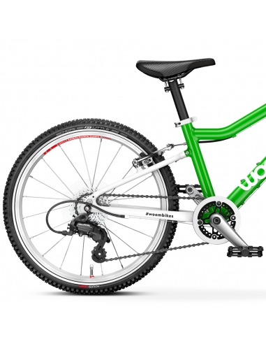 Rower dziecięcy Woom 4 Green (20") zielony