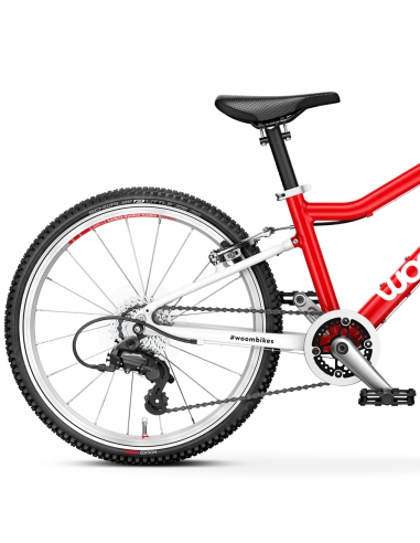 Rower dziecięcy Woom 4 Red (20") czerwony