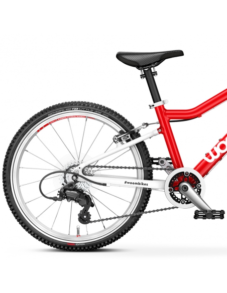 Rower dziecięcy Woom 4 Red (20") czerwony