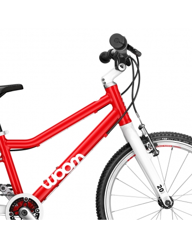 Rower dziecięcy Woom 4 Red (20") czerwony