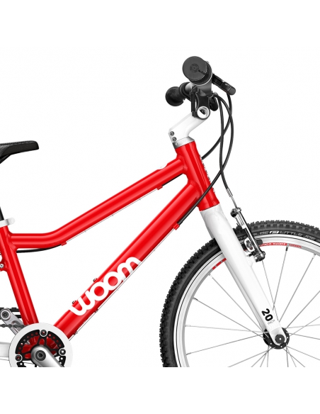 Rower dziecięcy Woom 4 Red (20") czerwony