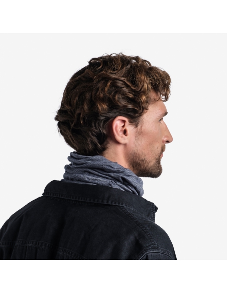 Chusta wielofunkcyjna Buff Merino Lightweight Light Denim Multi Stripes