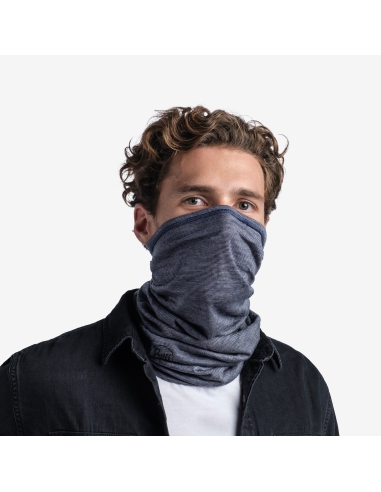 Chusta wielofunkcyjna Buff Merino Lightweight Light Denim Multi Stripes