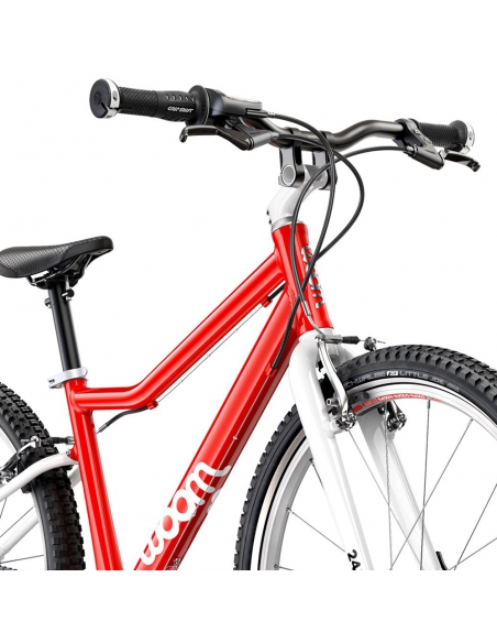 Rower dziecięcy Woom 5 Red (24") czerwony