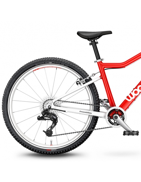 Rower dziecięcy Woom 5 Red (24") czerwony