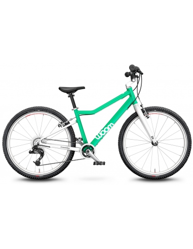 Rower dziecięcy Woom 5 Mint Green (24") miętowy