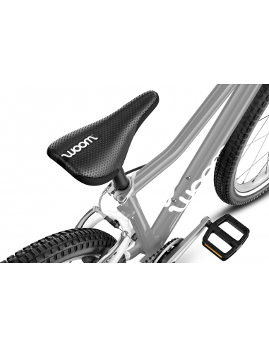 Rower dziecięcy Woom 5 Moon Grey (24") szary