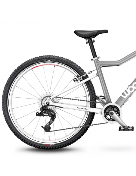 Rower dziecięcy Woom 5 Moon Grey (24") szary