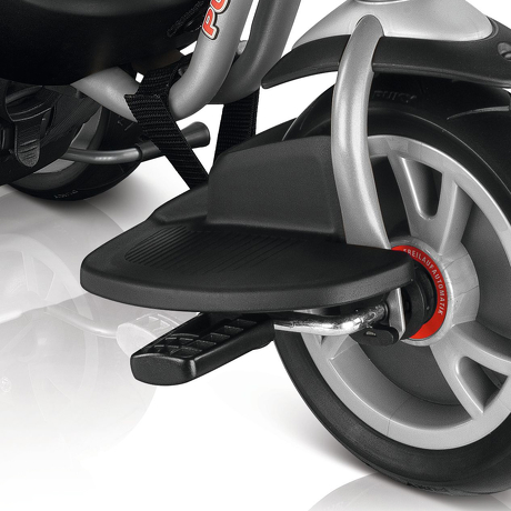 Rowerek trójkołowy wózek spacerowy Puky Ceety Cat S6 srebrny