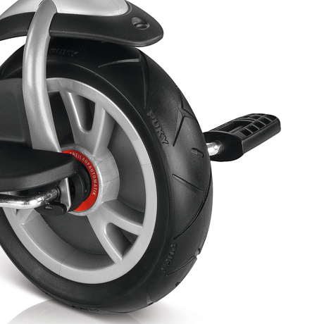 Rowerek trójkołowy wózek spacerowy Puky Ceety Cat S6 srebrny