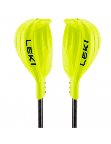 Ochraniacze-gardy na kije narciarskie Leki Gate Guard Closed Cobra Neon Yellow