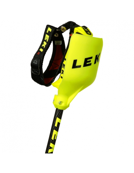 Ochraniacze-gardy na kije narciarskie Leki Gate Guard Open Neon Yellow