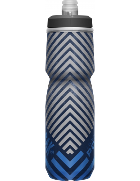 Izolowany bidon Camelbak Podium Chill 710ml Navy Blue Stripe