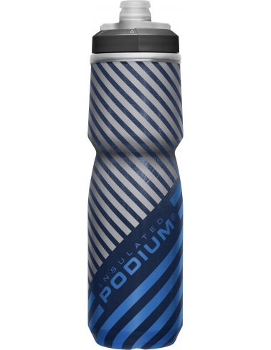 Izolowany bidon Camelbak Podium Chill 710ml Navy Blue Stripe