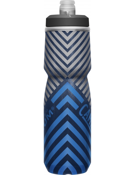Izolowany bidon Camelbak Podium Chill 710ml Navy Blue Stripe
