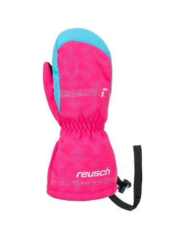 Rękawice narciarskie Reusch Maxi R-TEX® XT Mitten (jednopalczaste) Knockout Pink/Bachelor Button
