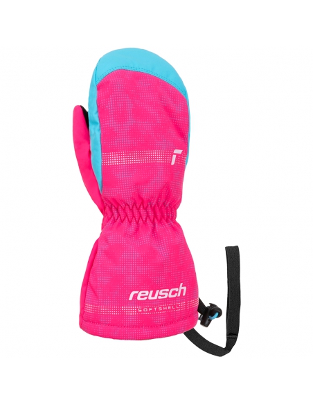 Rękawice narciarskie Reusch Maxi R-TEX® XT Mitten (jednopalczaste) Knockout Pink/Bachelor Button