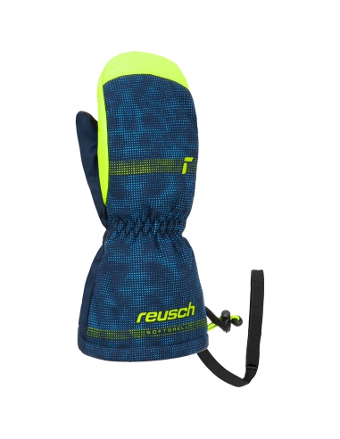 Rękawice narciarskie Reusch Maxi R-TEX® XT Mitten (jednopalczaste) Dress Blue/Safety Yellow