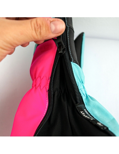 Rękawice narciarskie Reusch Jerry Down R-TEX® XT Mitten (jednopalczaste) Bachelor Button/Knockout Pink