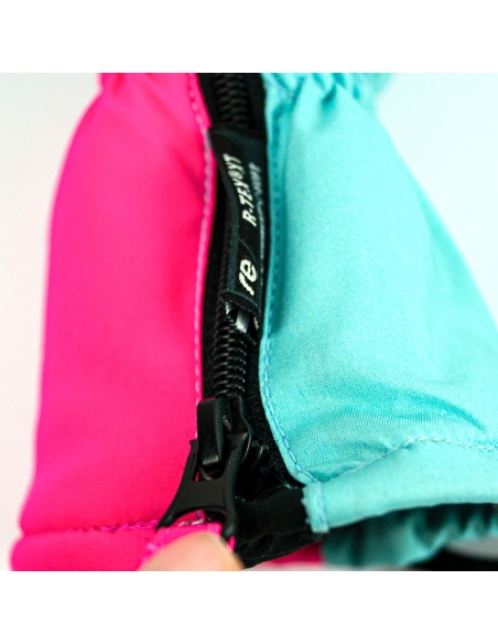 Rękawice narciarskie Reusch Jerry Down R-TEX® XT Mitten (jednopalczaste) Bachelor Button/Knockout Pink