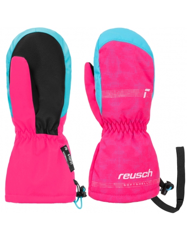 Rękawice narciarskie Reusch Maxi R-TEX® XT Mitten (jednopalczaste) Knockout Pink/Bachelor Button
